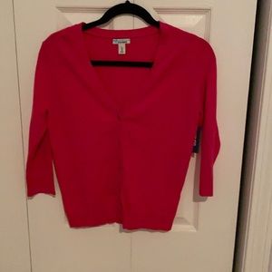 Old Navy, girl’s v- neck cardigan, new, size 14
